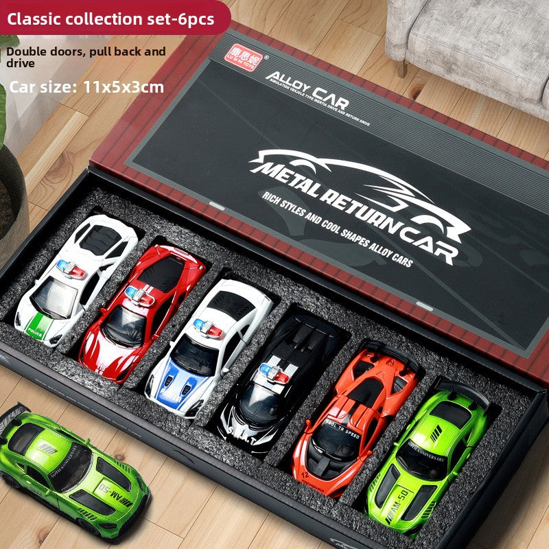 alloy car gift box toy