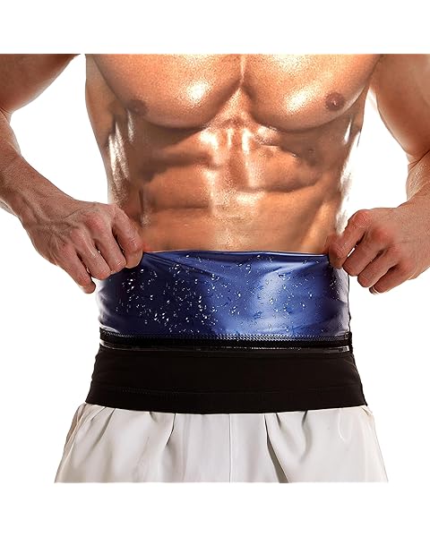 Men's Sauna Body Shaper Waist Trainer Slimming Belt